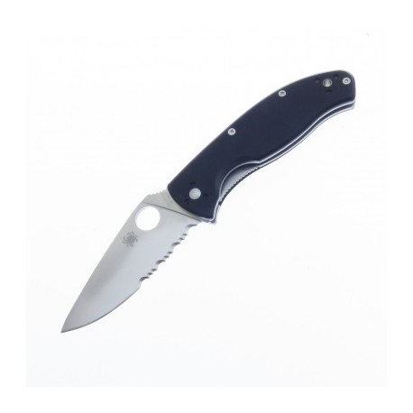 SC122GPS SPYDERCO TENACIOUS NAVAJA FILO COMBO G10