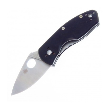 SC148GP SPYDERCO AMBITIOUS FILO PLANO LINERLOCK CON CLIP