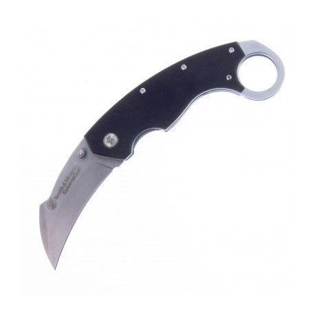 SWCK33 SMITH & WESSSON KARAMBIT NAVAJA CON CLIP FILO PLANO