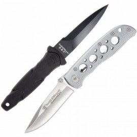 Swp1105619 Smith & Wesson Combo Navaja Y Cuchillo Bota Hrt