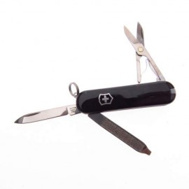 Vn062233 Victorinox Navaja Classic Negra Llavero Con Fda