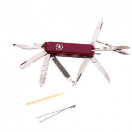 Vn06385 Victorinox Navaja Minichamp Roja Llavero Herramienta