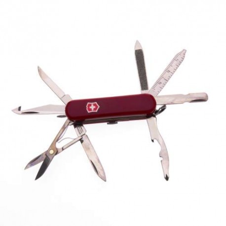 Vn06386 Victorinox Navaja Minichamp Midnigth Led Roja Llaver