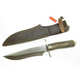 CIMAG19A MUELA MAGNUM 19A CUCHILLO ASTA DE VENADO CON FUNDA